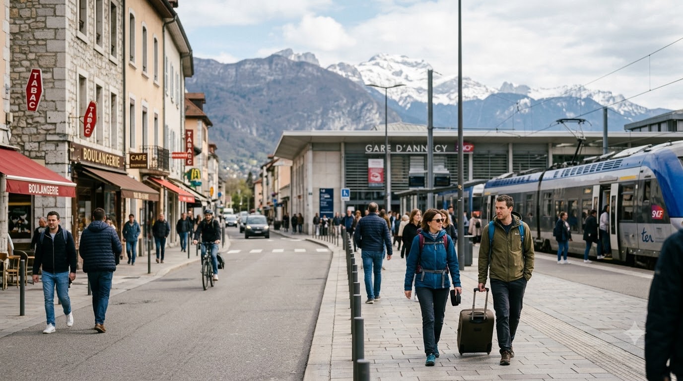 Near the Train Station: Best Value and Easy Arrivals where to stay in Annecy
