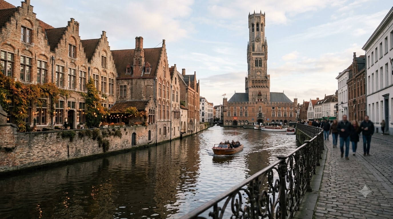 Which area is best for first-time visitors? where to stay in Bruges