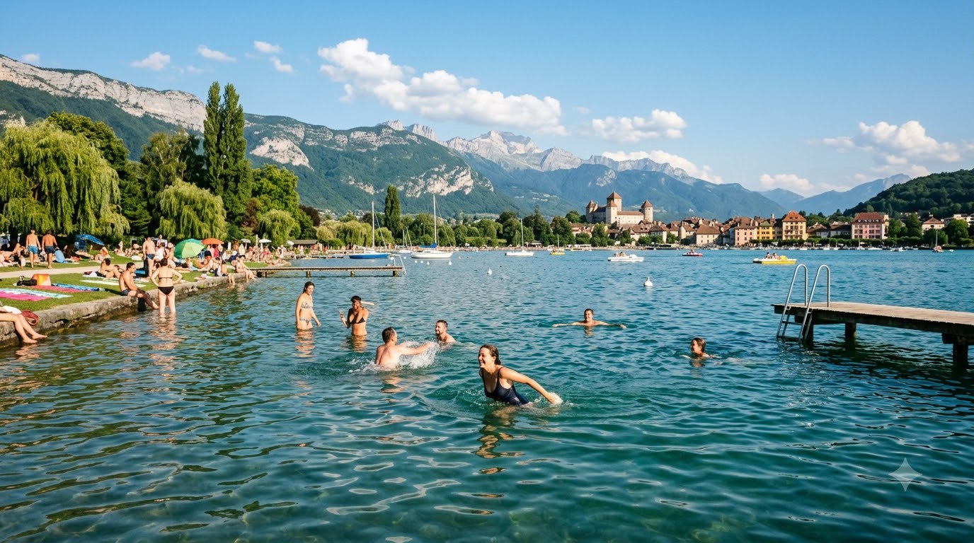 Summer in Annecy: Lake Swimming and Long Days best time to visit Annecy