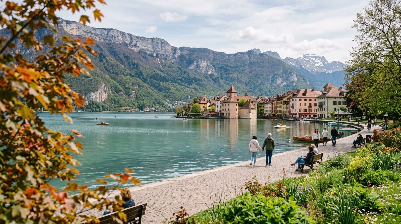 Spring and Autumn: The Calm Season best time to visit Annecy