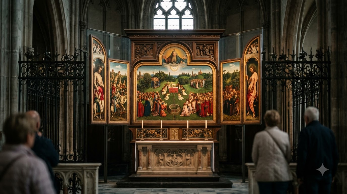 How do you see the Ghent Altarpiece? Ghent travel guide