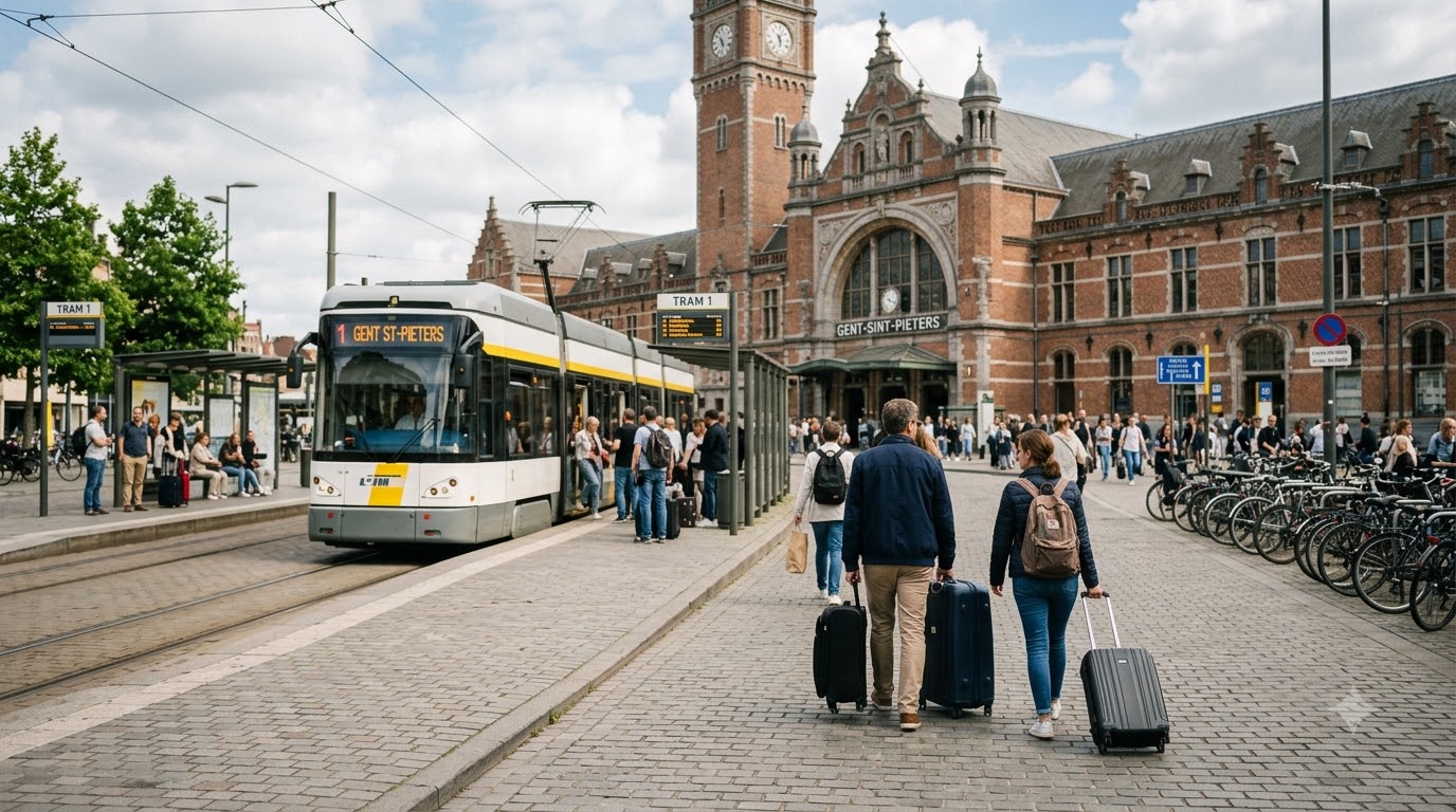 Near Gent-Sint-Pieters station: value and easy arrivals where to stay in Ghent