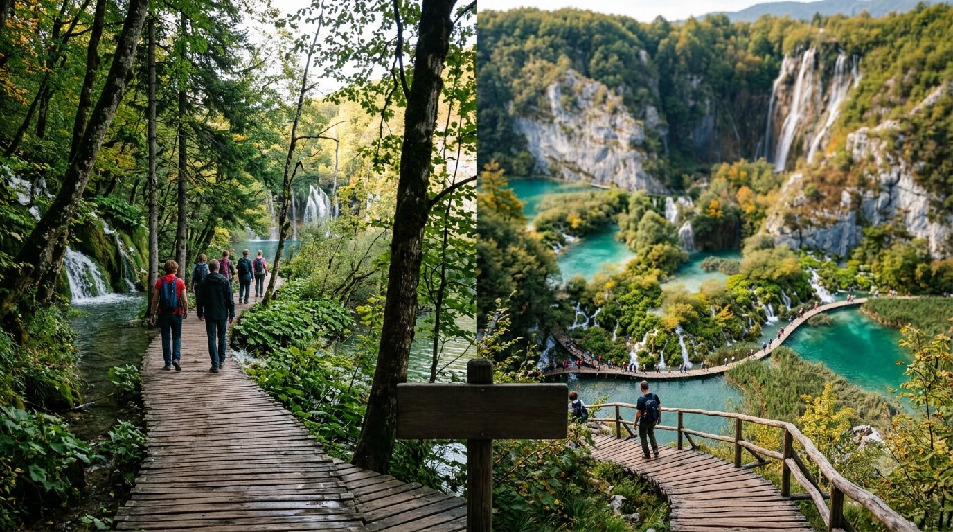 Upper Lakes vs Lower Lakes: Which to Walk things to do in Plitvice Lakes