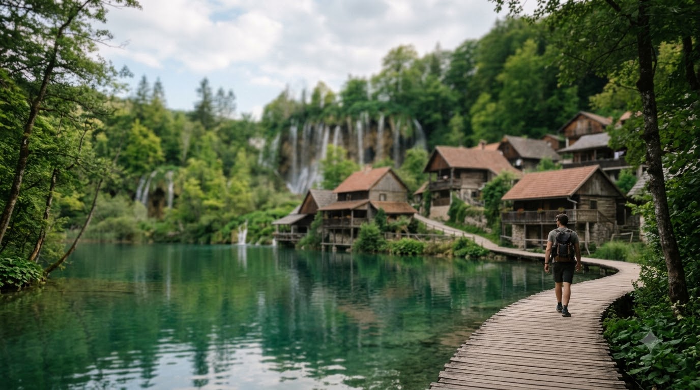 Should You Stay Inside the Park or in a Village? where to stay near Plitvice