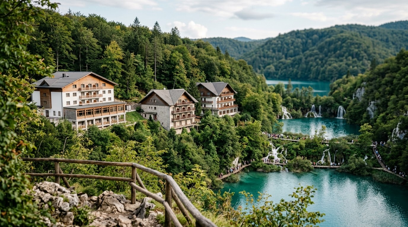 The Three Park Hotels: Jezero, Plitvice, Bellevue where to stay near Plitvice