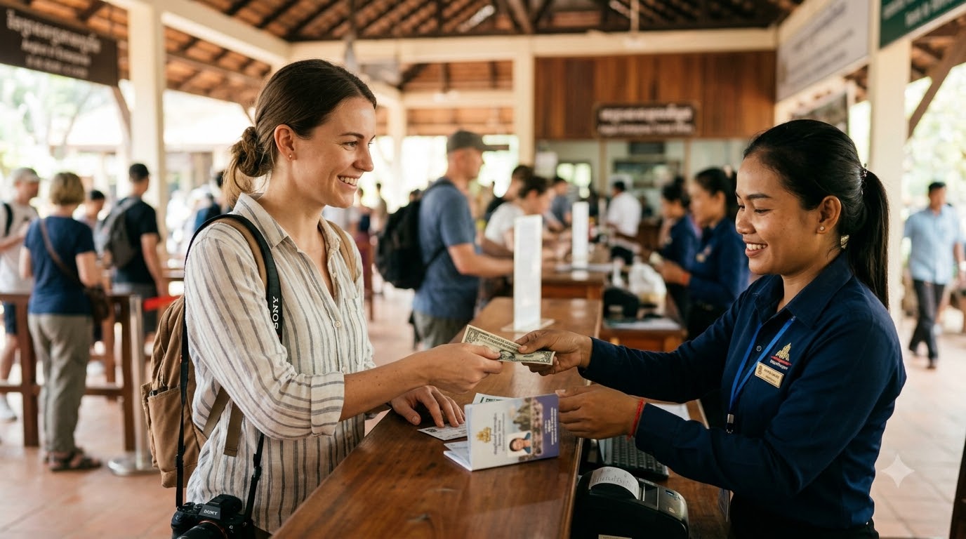 Where do you buy the official Angkor Pass? Angkor Wat tickets