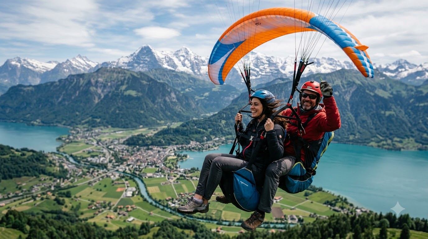 Interlaken paragliding