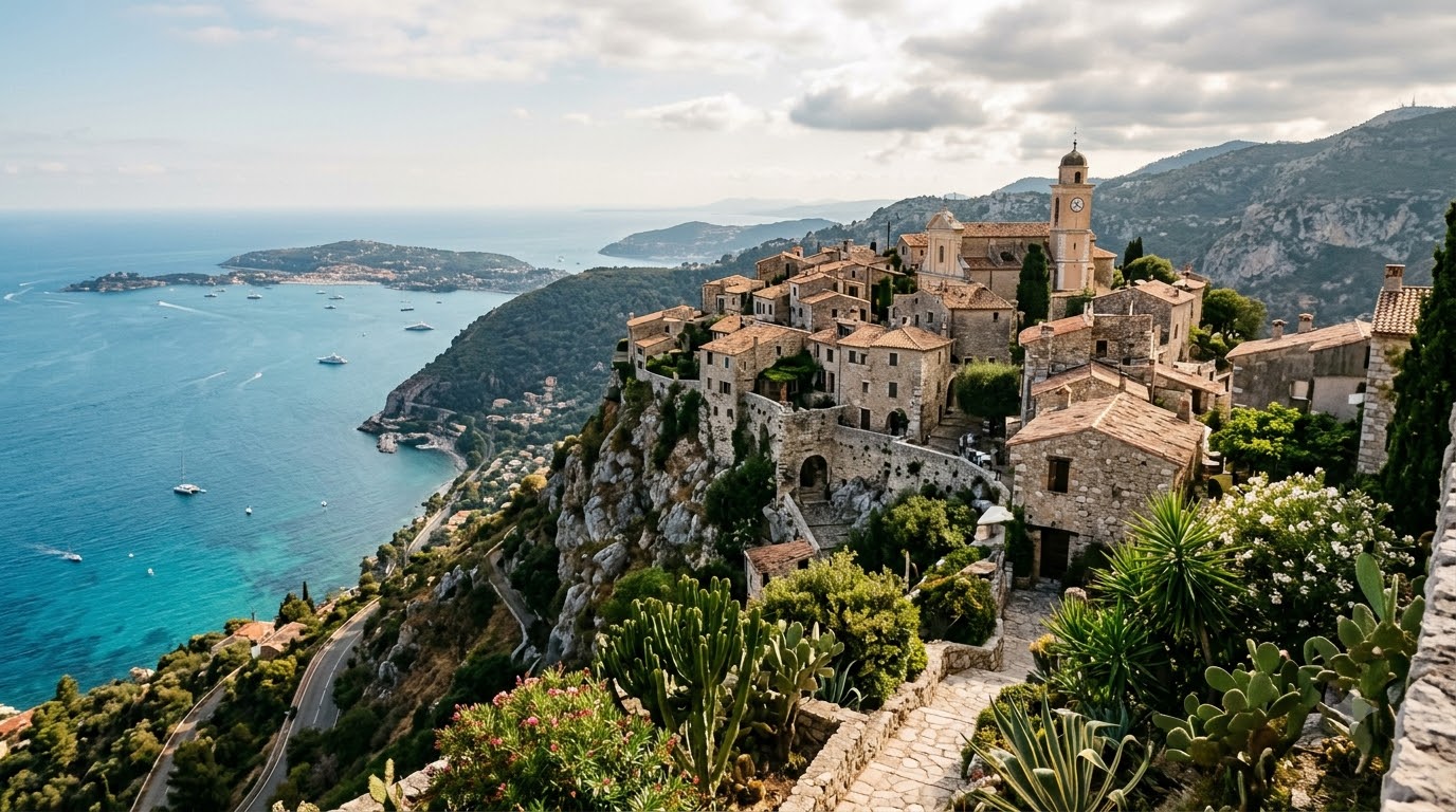 Eze: the medieval village in the sky day trips from Menton