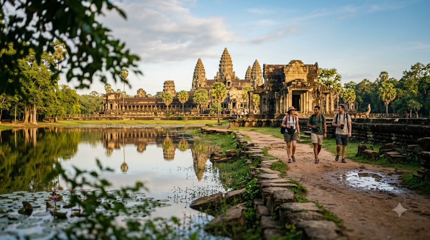The 1-day Angkor Wat itinerary (Small Circuit) Angkor Wat itinerary