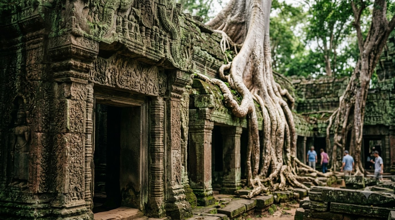 Ta Prohm: the Tomb Raider jungle temple best temples in Angkor