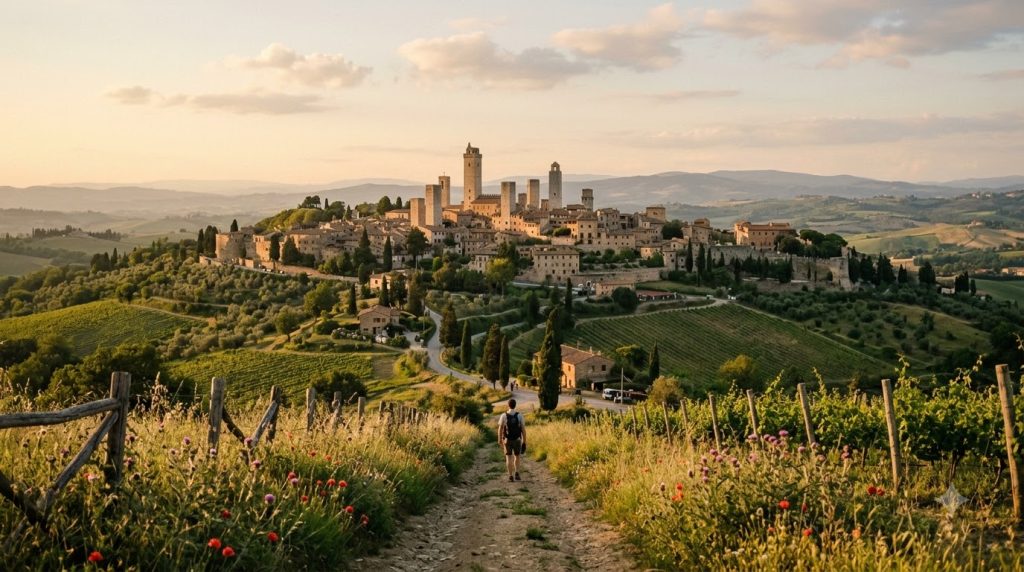 best hill towns in Tuscany
