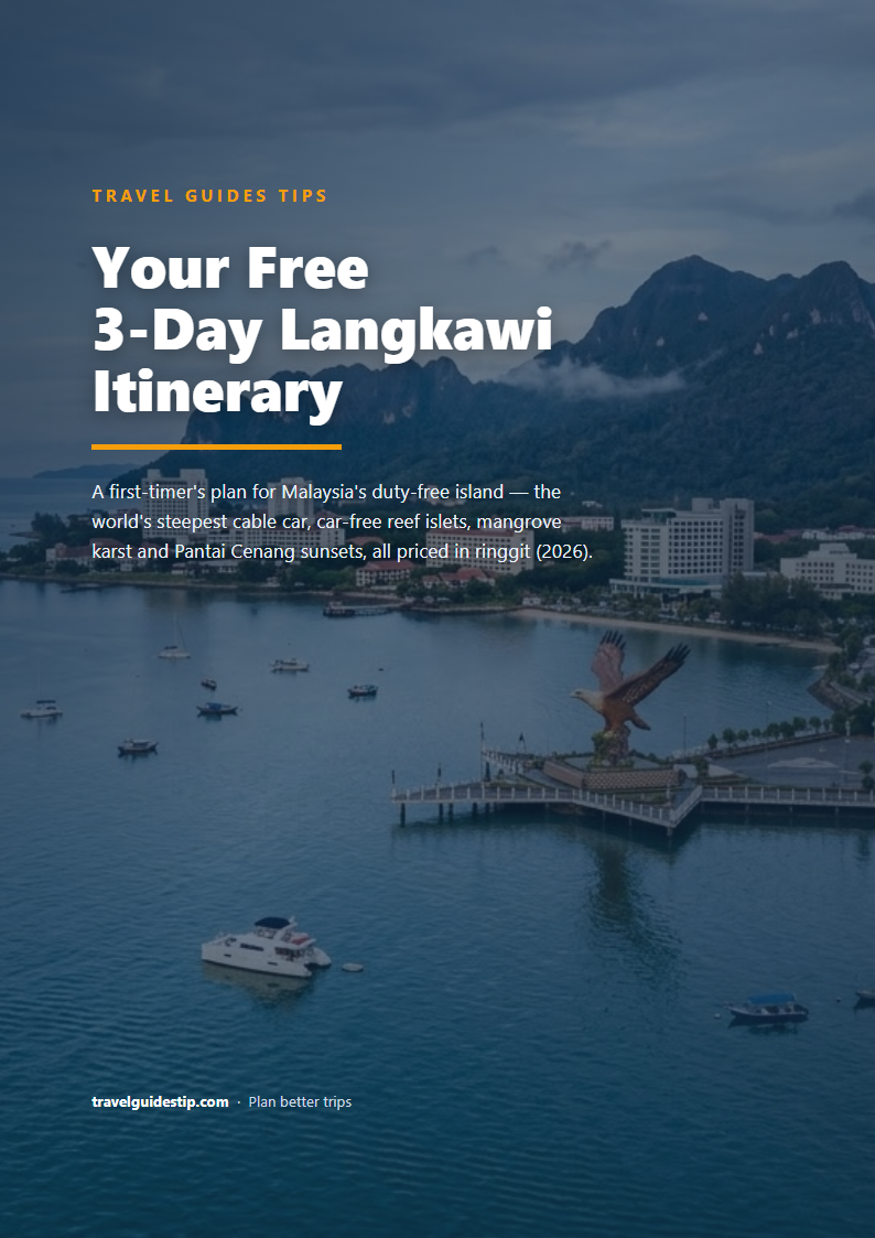 Langkawi itinerary PDF cover