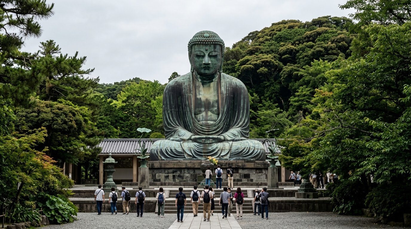 Great Buddha of Kamakura, an easy half-day trip from Tokyo