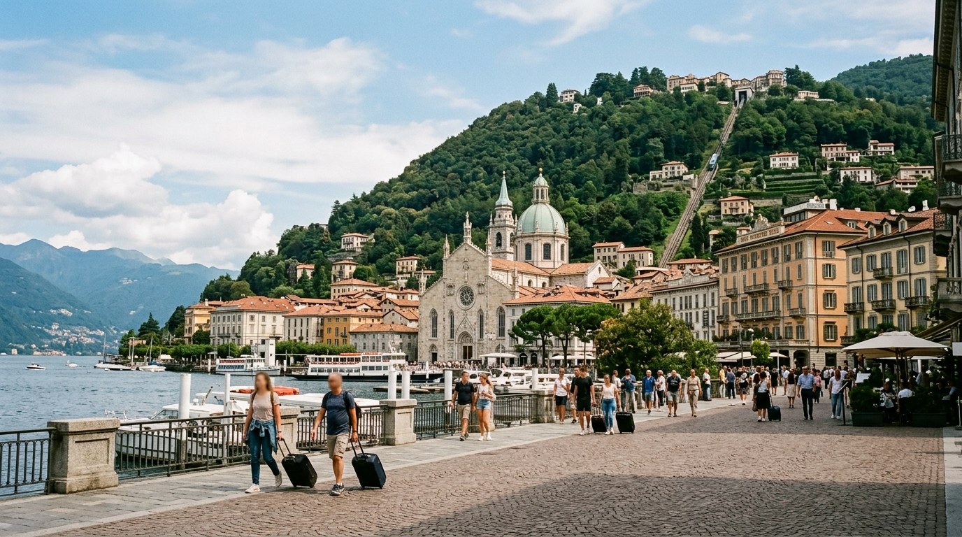 Como city hotels near the Duomo and lakefront Piazza Cavour