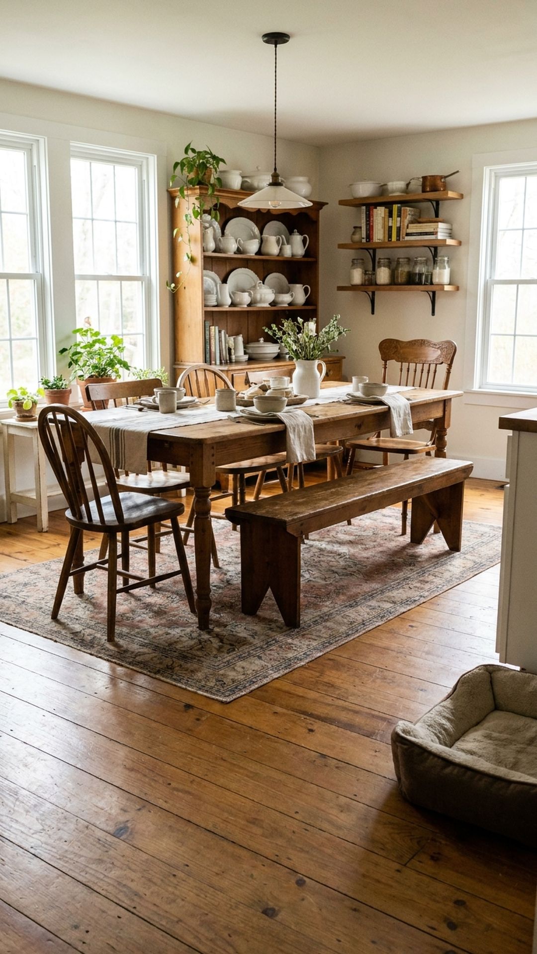 25 Farmhouse Kitchen & Dining Makeover Ideas With Costs