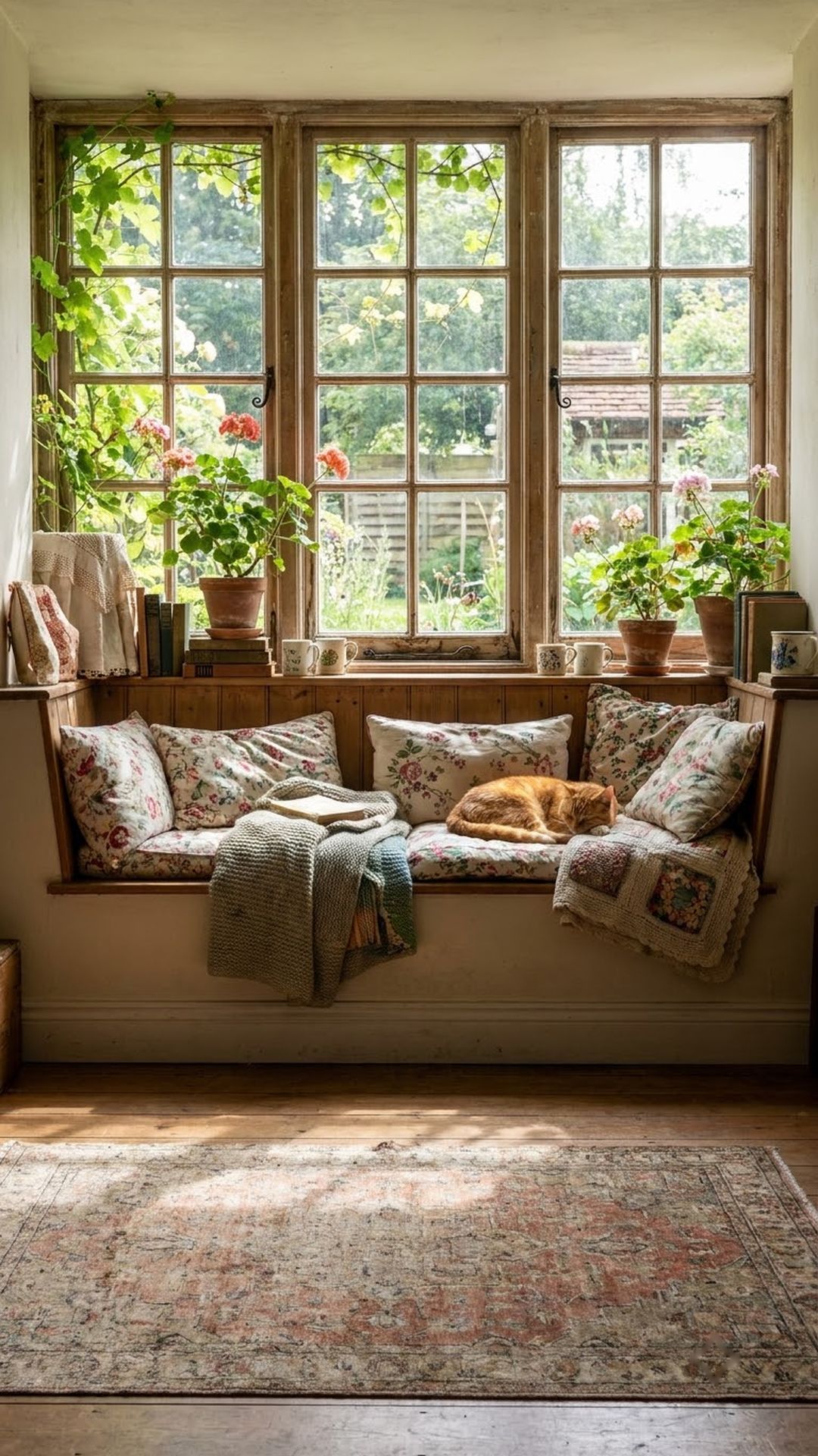 20 Cottagecore Windowsills & Reading Corners to Pin