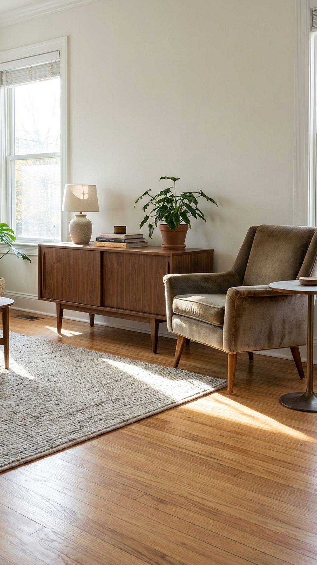 MCM Furniture Legs, Tapered Details & Walnut Wood