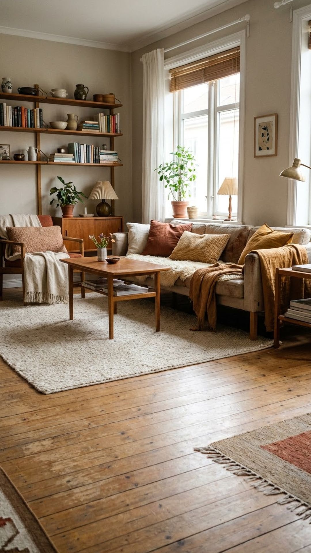 Layering Warmth in Scandinavian Decor