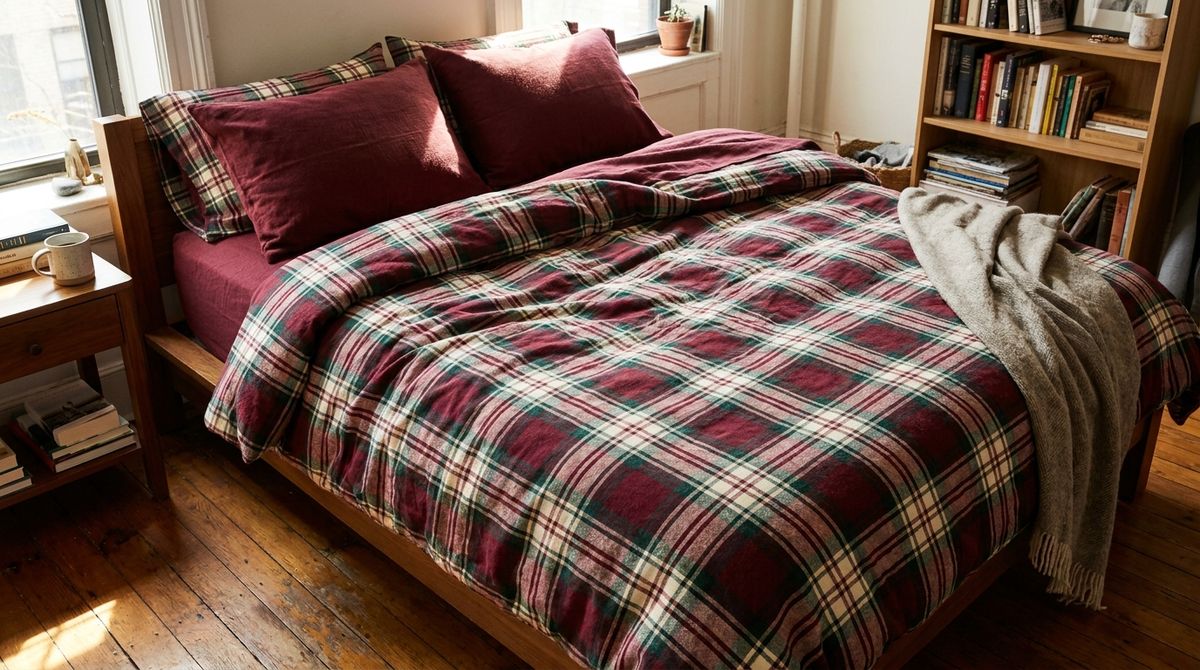 Swap the Bedding for Flannel: christmas decor ideas idea