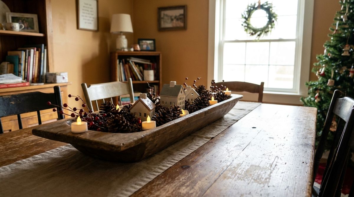 Keep the Centerpiece Under 12 Inches: christmas decor ideas idea