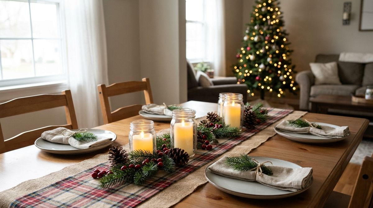 Dining Table Ideas: christmas decor ideas