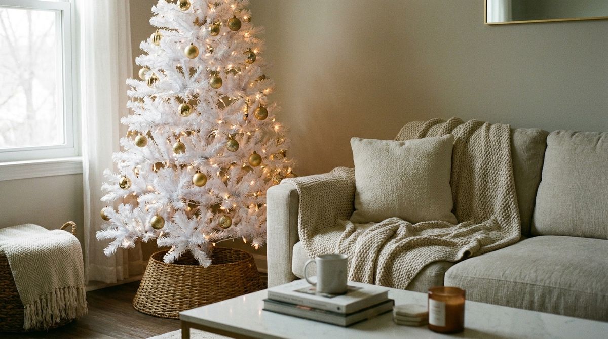 25 White Christmas Tree Decoration Ideas 25 White Christmas Tree Decoration Ideas