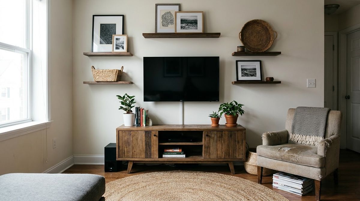 Wall-Mounted TV Ideas: 5 Layouts That Free the Floor