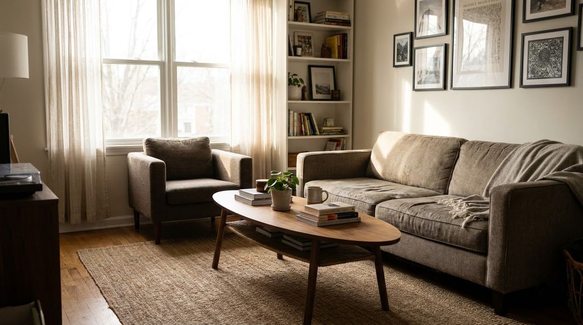 Pick a Coffee Table That Does Not Block the Walkway