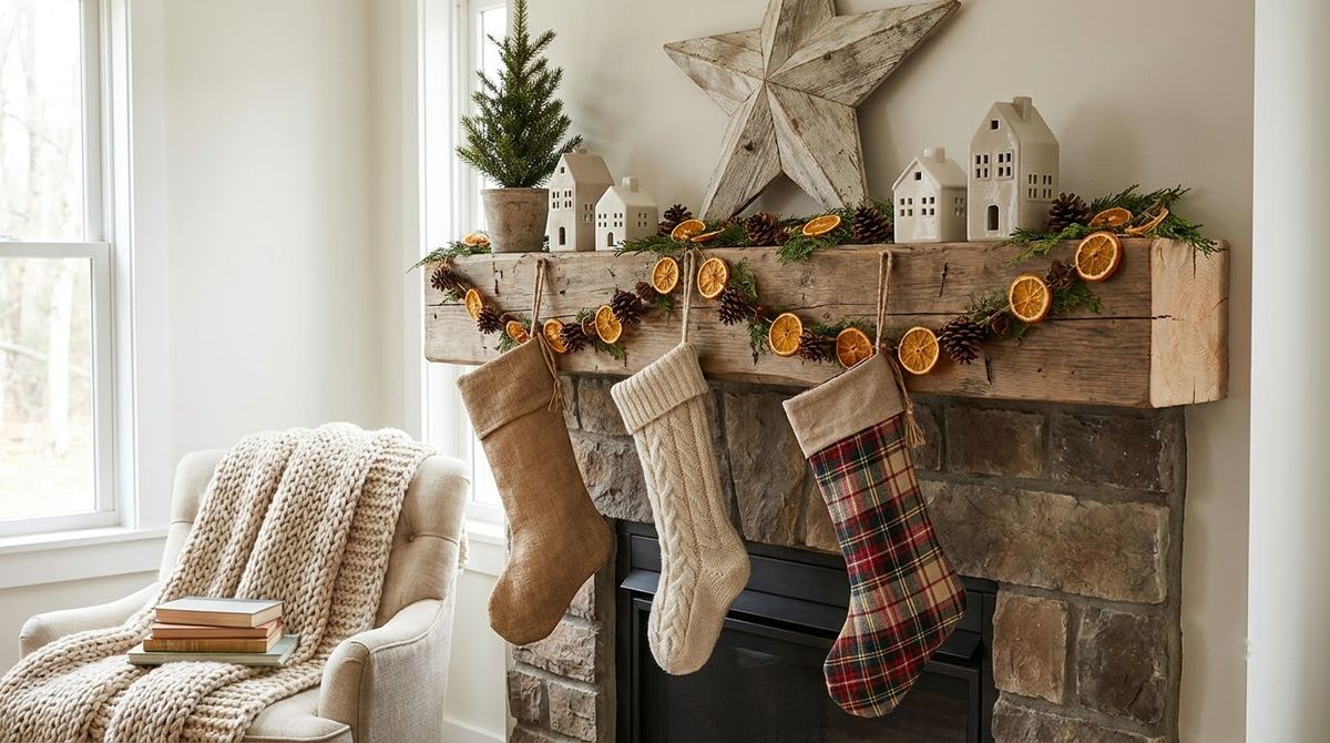 Mantel and Stockings