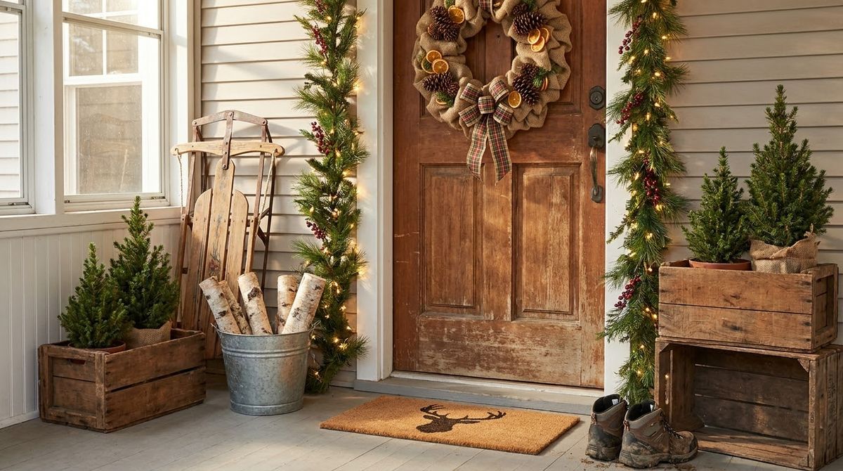 Front Door and Porch