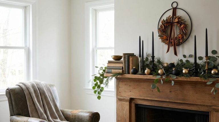 Black Christmas Decorations: Moody Holiday Ideas