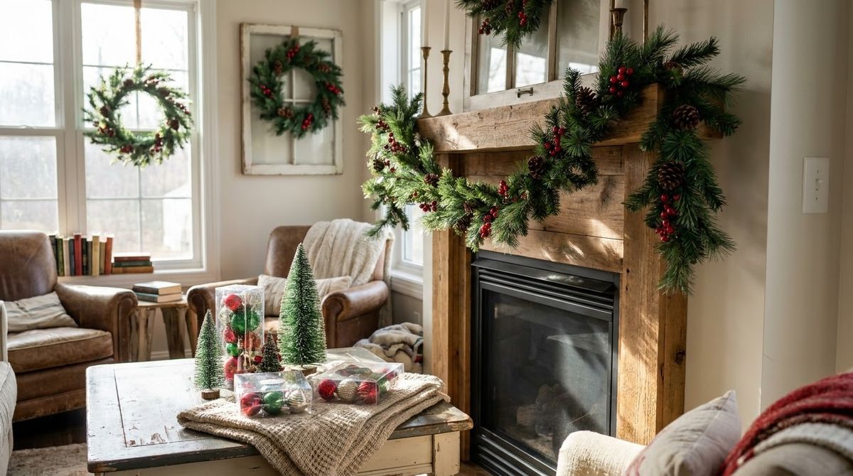 Garland and Wreath Sets: The Most Decor for the Money Garland and Wreath Sets: The Most Decor for the Money