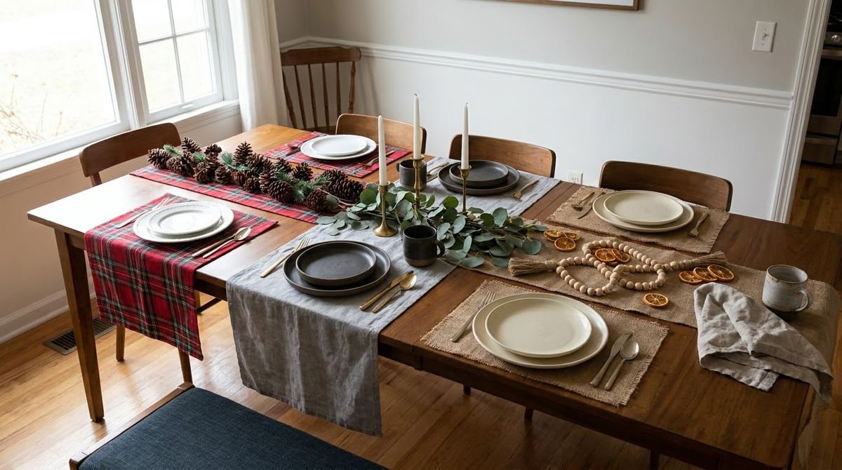 Three Palettes, One Formula: christmas table decor