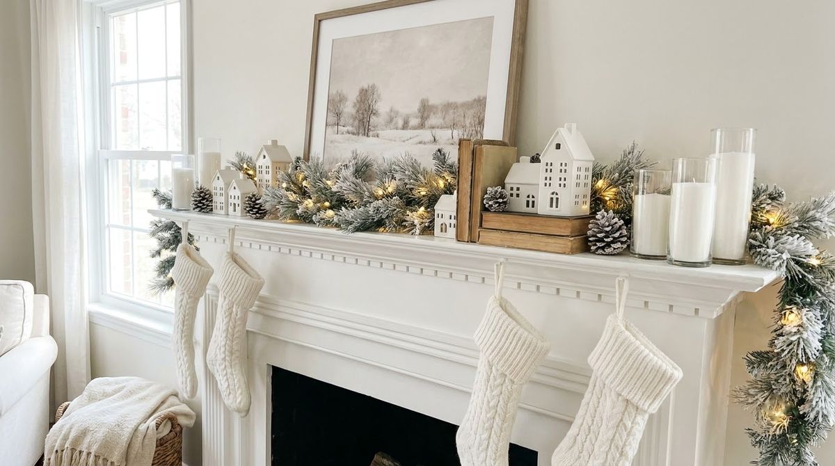 White Mantel Ideas White Mantel Ideas