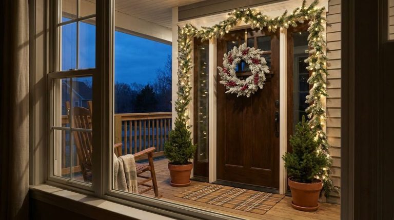 Front Porch Christmas Decorations for Every Budget