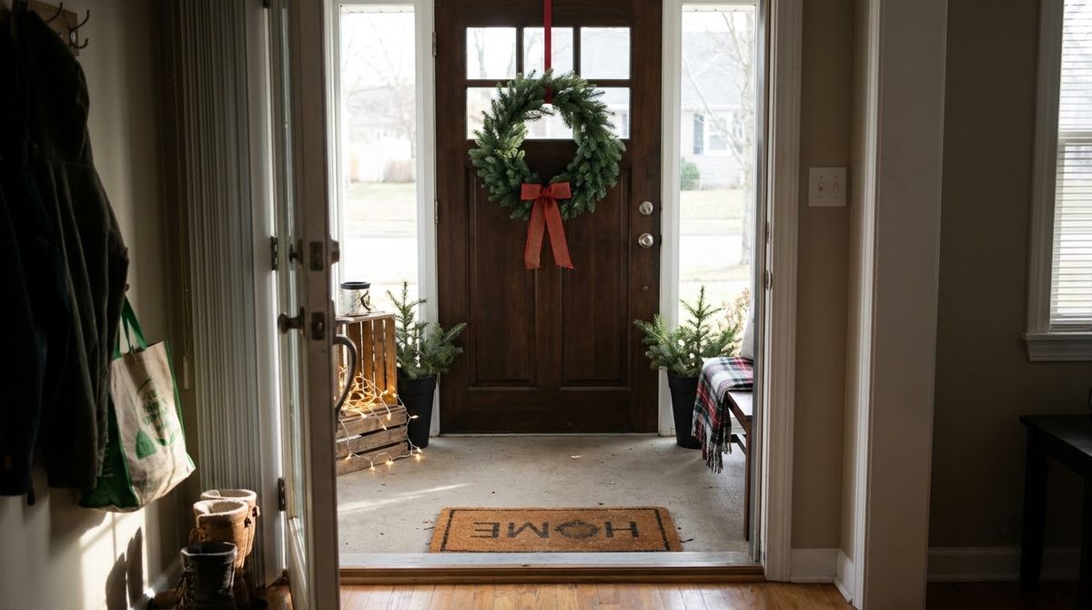 Start With the Door: Wreath Size and Placement Start With the Door: Wreath Size and Placement