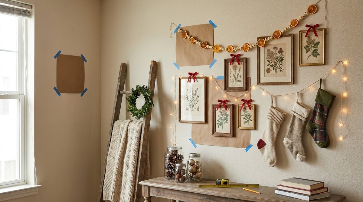 How to Plan a Christmas Wall Before You Buy
