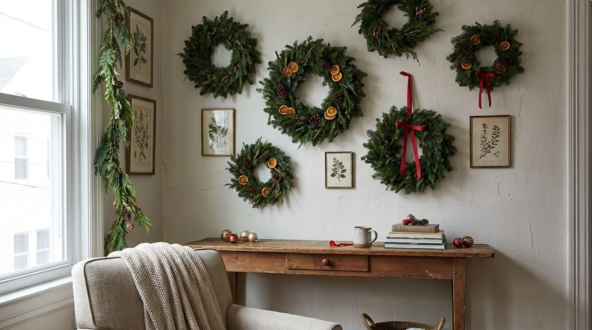 Wreaths and Greenery for the Wall