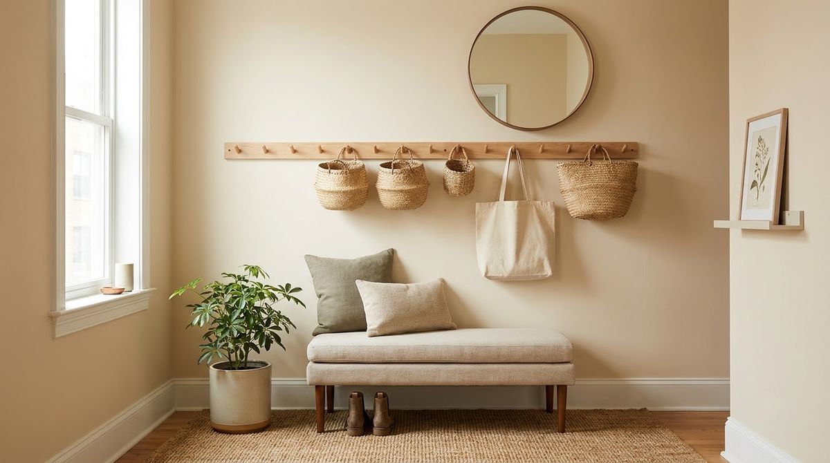 No-Console Entryway Ideas: entryway decor ideas