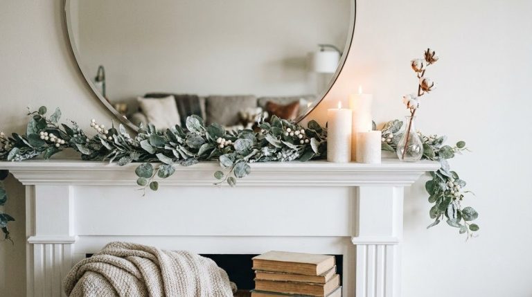 Winter Mantel Decor Ideas: Layouts, Heights and Prices
