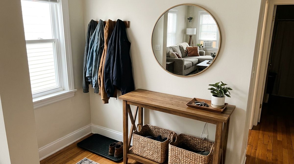Space Type to Solution: small entryway ideas