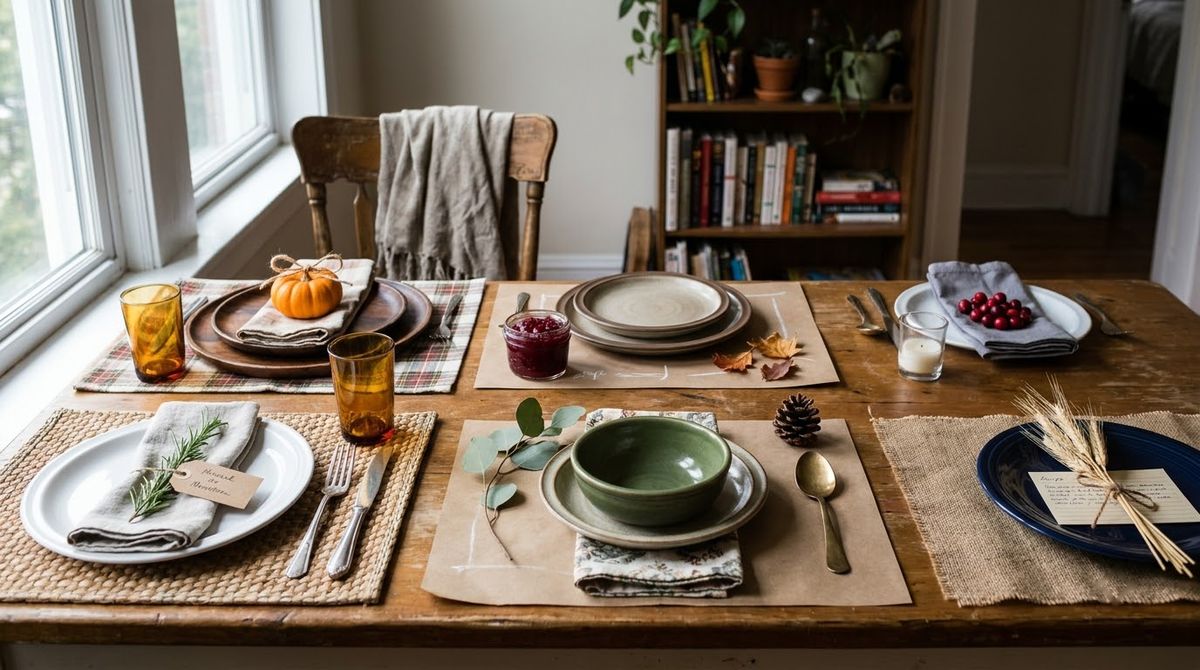 Easy Place Setting Ideas (1 to 6) Easy Place Setting Ideas (1 to 6)