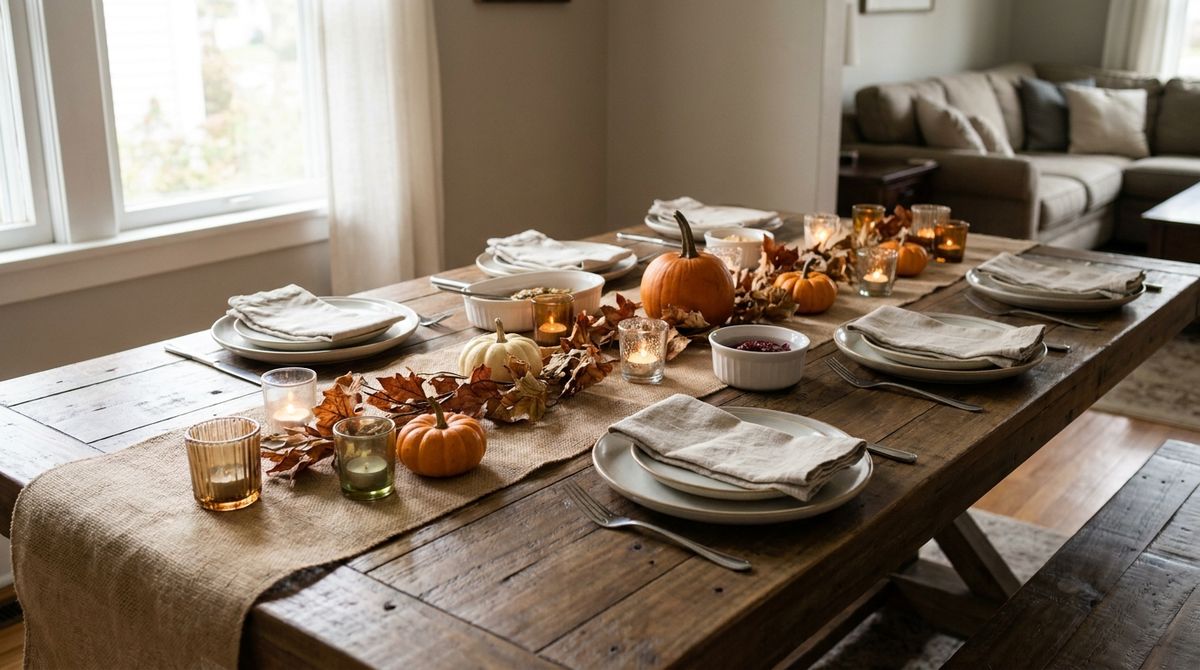 How Much Table Space Does Each Thanksgiving Guest Need?