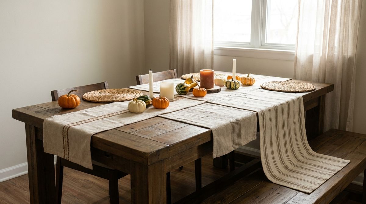 What Size Table Runner Fits Your Thanksgiving Table?