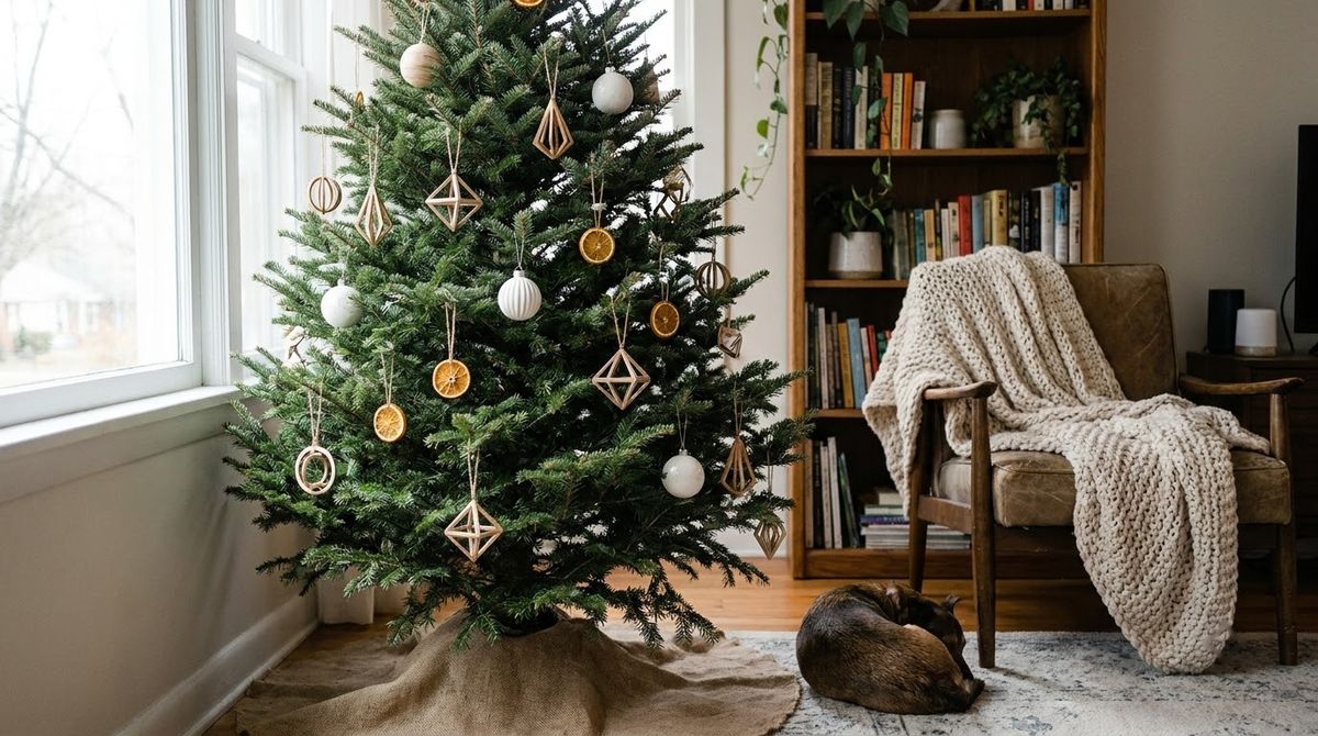 Modern Christmas Tree Ideas: modern christmas decor