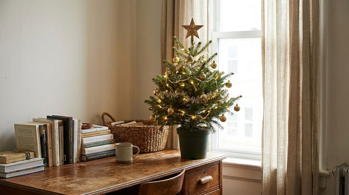 Mini Christmas Tree Decorations for Desks and Dorms Mini Christmas Tree Decorations for Desks and Dorms