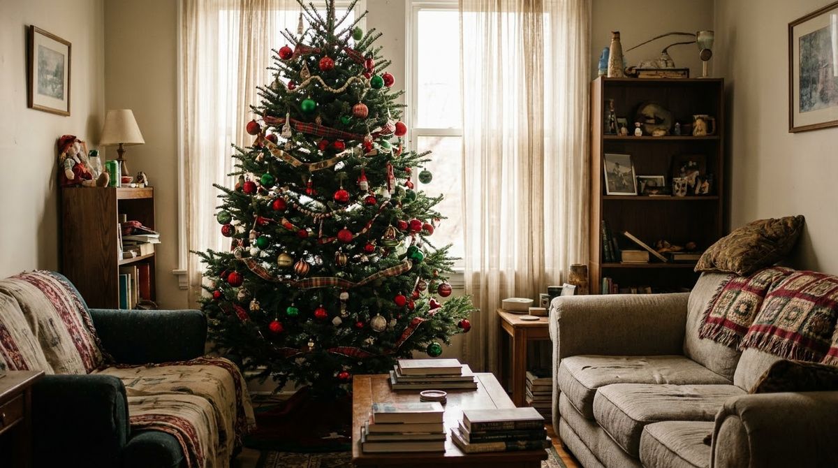 Why red and green can look cluttered Why red and green can look cluttered