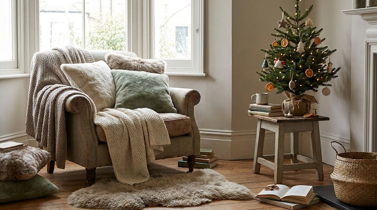 Soft Textures: cozy christmas decor ideas Soft Textures: cozy christmas decor ideas