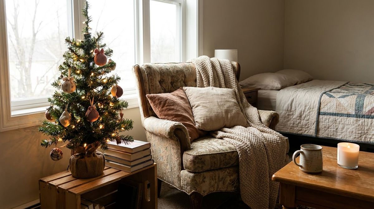 Bedroom and Reading Nook Ideas: cozy christmas decor ideas Bedroom and Reading Nook Ideas: cozy christmas decor ideas