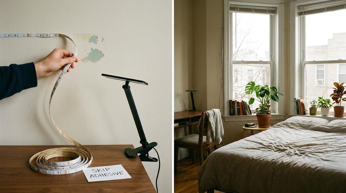 Skip Adhesive LED Strips Where They Are Banned: dorm room ideas idea Skip Adhesive LED Strips Where They Are Banned: dorm room ideas idea